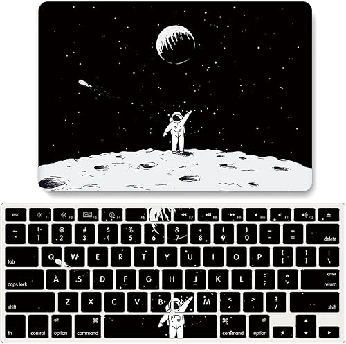 Miniatura 6 de IVY Funda de astronauta para MacBook Pro 13 (2009-2012, modelos A1278) Funda rígida con cubierta de teclado - I
