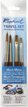 Raphael Travel Brush Set, Set of 4