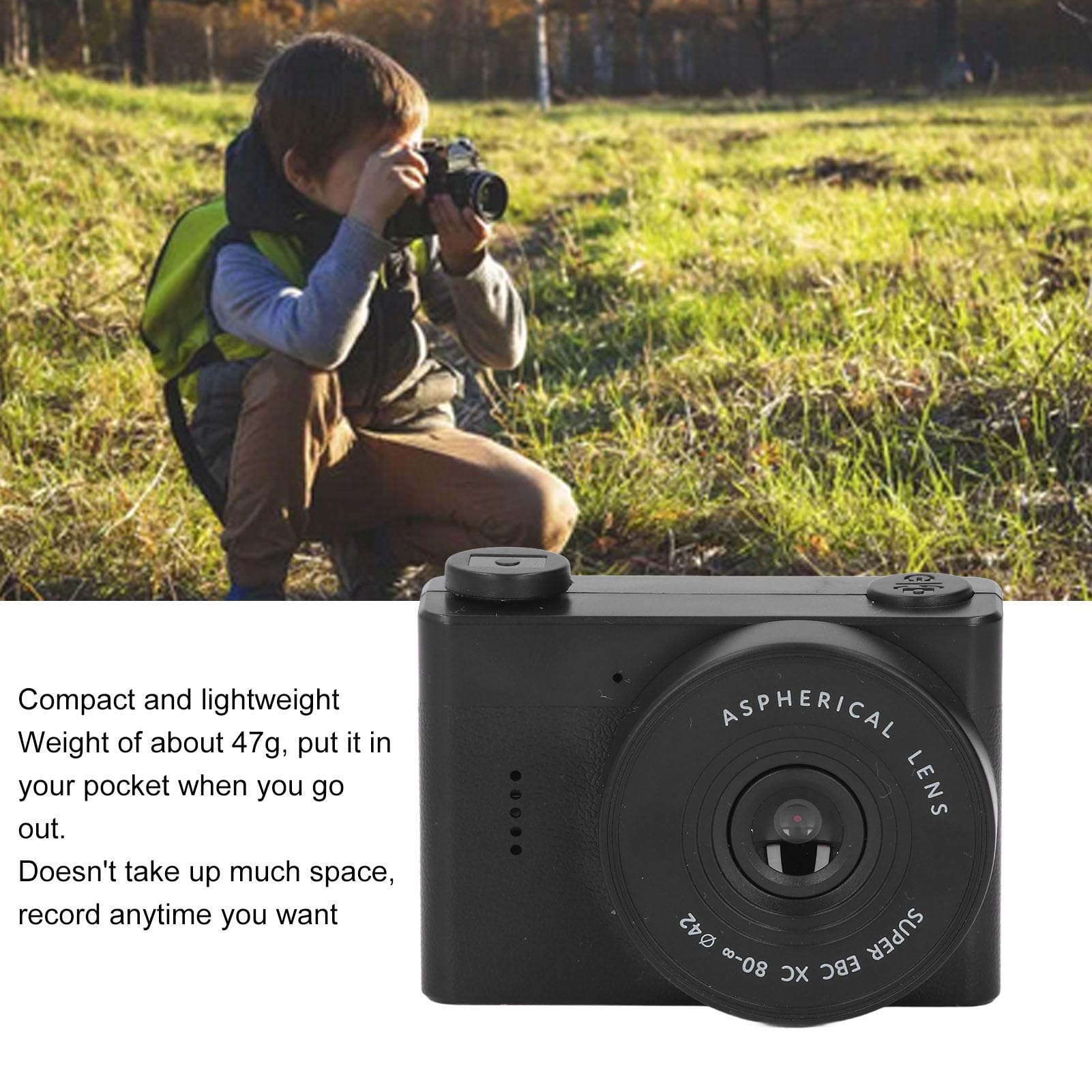 Amazon | デジタルビデオカメラ、720P HDフロントおよびリアデュアル