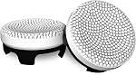 KontrolFreek Clutch for PlayStation 5 (PS5) and PlayStation 4 (PS4) Controller | Performance Thumbsticks | 2 Low-Rise Concave | Black & White