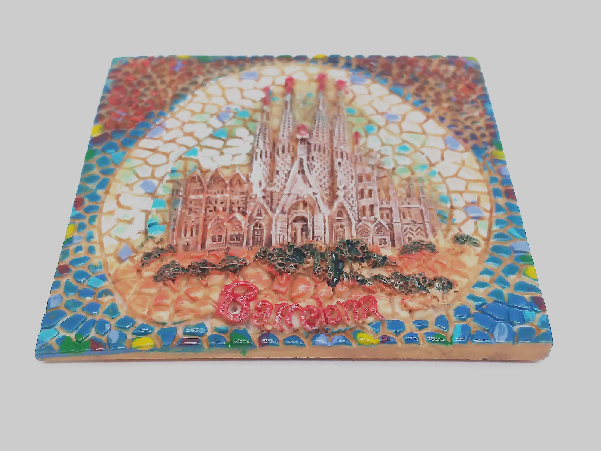 Vista Aerea Della Cattedrale Di Barcellona City Skyline E Sagrada Familia Al Tramonto Esempio Rete Urbana Famosa Paesaggio Urbano 268957368