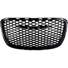 Front Grille Compatible with Chrysler 300C SRT 2015-2022 Replace Front Bumper Grill 5SW18DX8AD CH1200393