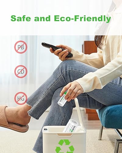 Miniatura 2 de Paquete de 2 baterías de litio CR123A de 3 V, 10 años de vida útil, 123 baterías de litio, baterías de litio 123A de 3 voltios CR17335, CR17345,