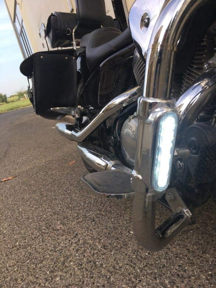 Eagle Lights Harley Highway Crash Bar LED Turn Signal running light kit for 1.25 inch Horizontal or vertical bars