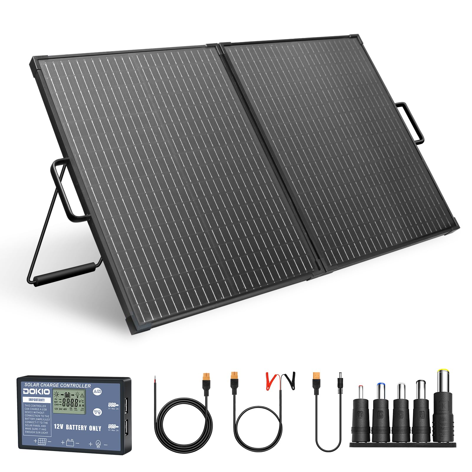 DOKIO Solar Suitcase 100W