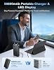 Cargador Portátil Batería Externa, 56800mAh, Carga Rápida 22.5W para Camping Viajes Esencial Compatible con iPhone 17/16/15/14/13 Series, Samsung, Google, iPad - Negro 5
