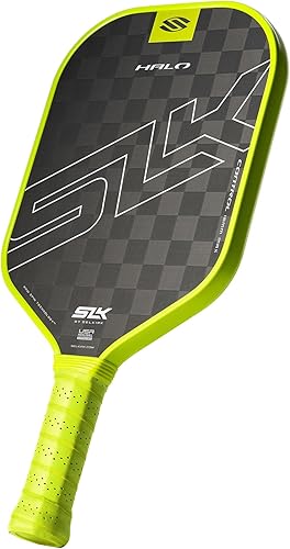Vista 15 de Selkirk Sport SLK Halo Paleta de Pickleball de Fibra de Carbono Cruda Diseñada en los Estados Unidos Elige la potencia de fibra de carbono cruda