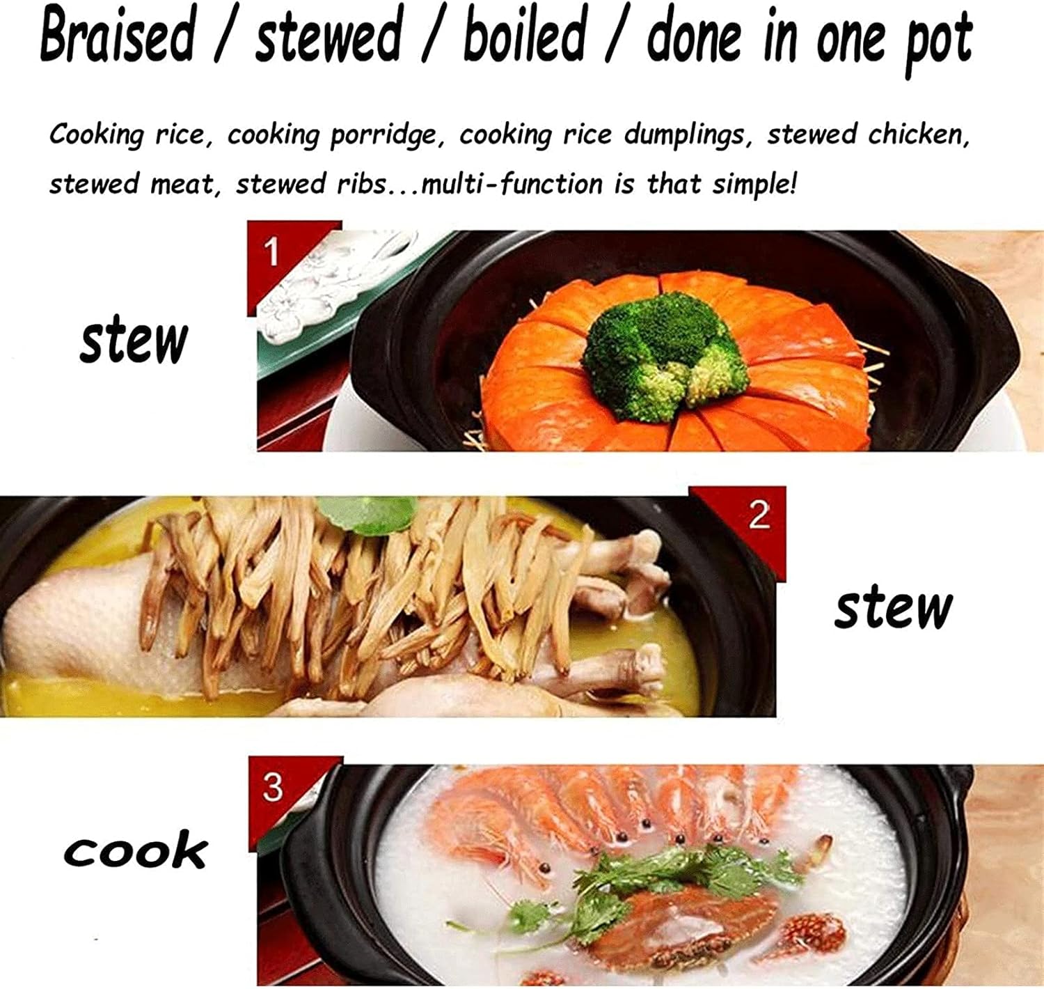 Household Stainless Steel Pressure Cooker Outdoor Explosion-proof Large Capacity Pressure Cooker Non-stick Cooker Induction Cooker Gas Stove Family Kitchen Hotel (Size : 7L)