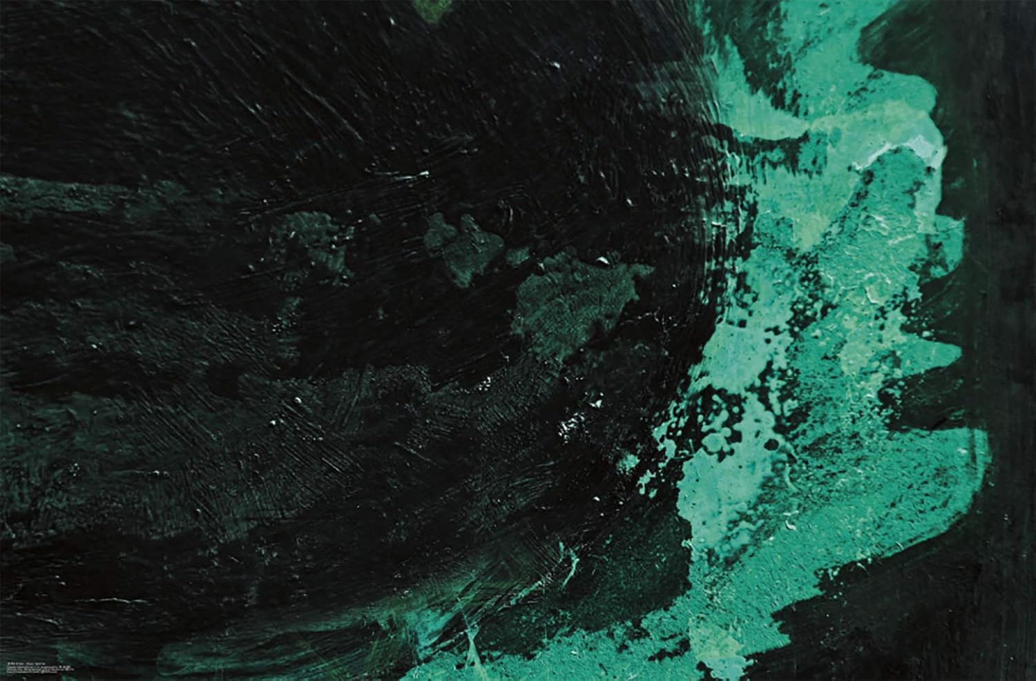 Trends International Urban Green Splatter Wall Poster, 22