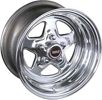 Weld Racing Pro Star Series 96 Polished Aluminum - 15 X 12 Inch Wheel