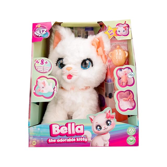 Foto 3 de 5 de Club Petz Bella - Peluche Interactivo de Peluche con múltiples Funciones y Sonidos