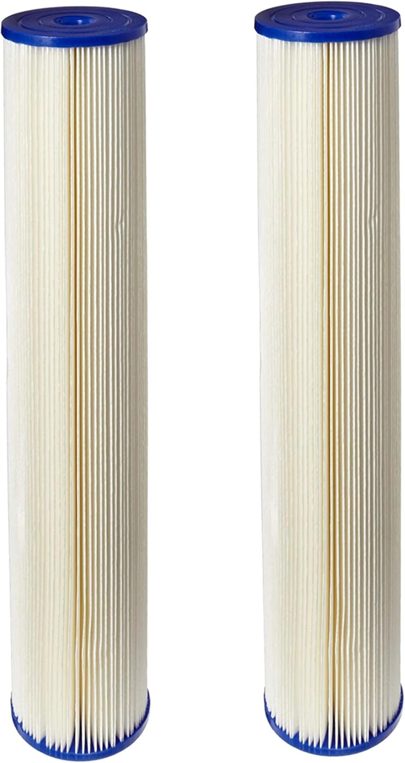 Compatible to ECP20-20BB 255495-43 Pleated Cellulose Polyester Filter Cartridge, 20 x 4-1/2 (2)