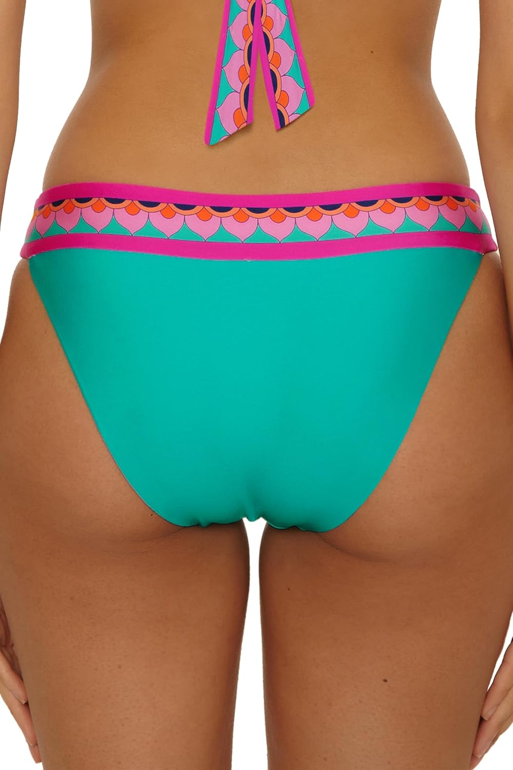 Trina Turk Women's Paralia Hipster Bikini Bottom, Cheeky Coverage, Swimwear Separates for Women
