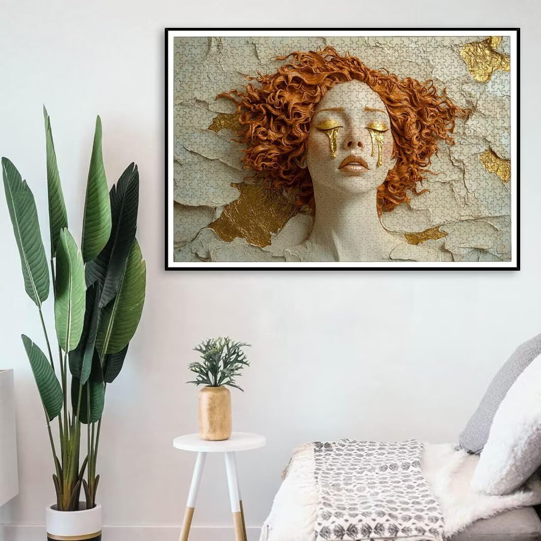 Puzzle Donna, Puzzle 1000 Pezzi Adulti per Decor, Regalo Donna/Uomo -8476