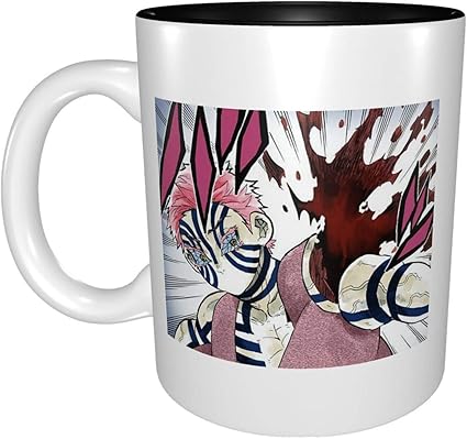 Amazon 猗窩座 あかざakaza マグカップ パターン コーヒーカップ ビッグマグ 330ml 陶器 おしゃれコップ おもしろ人気 景品 贈答品 男性 女性 Hugugo ホーム キッチン