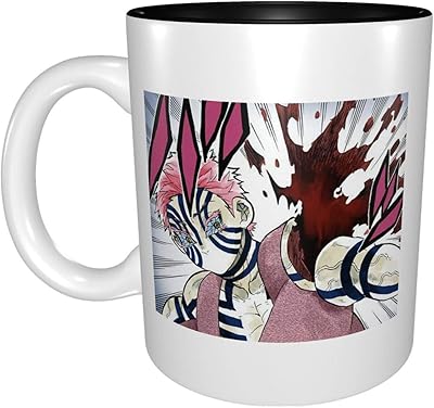 Amazon 猗窩座 あかざakaza マグカップ パターン コーヒーカップ ビッグマグ 330ml 陶器 おしゃれコップ おもしろ人気 景品 贈答品 男性 女性 Hugugo ホーム キッチン