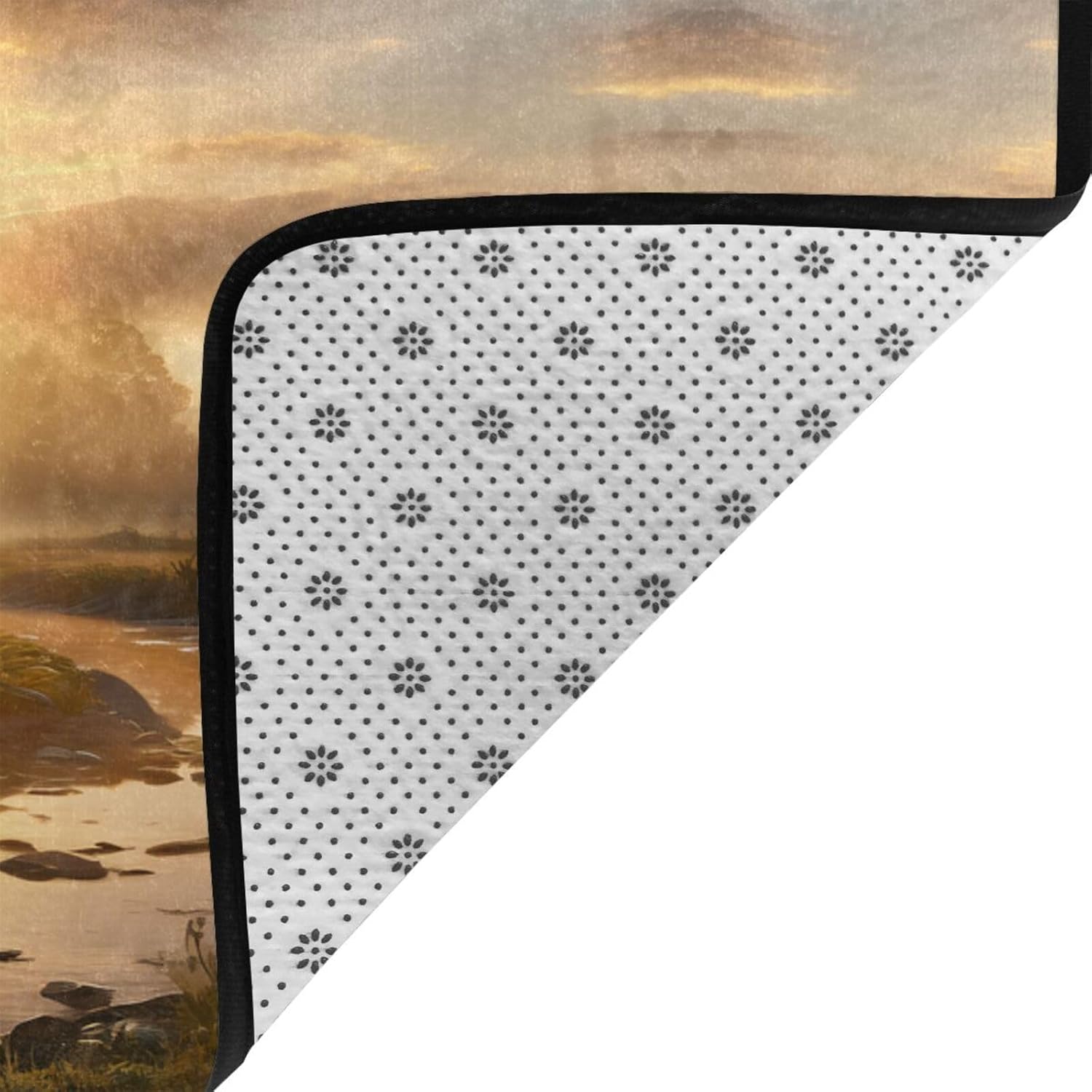 Morning Sunshine Printed Anti-Slip Floor mat Carpet Rug 36"x24" for Living Room Office Coffee Table Bed Balcony