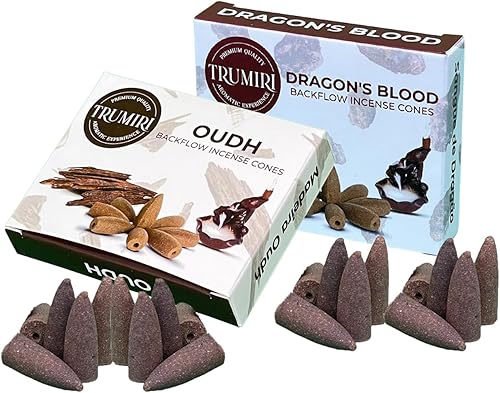 Vista 62 de Paquete combinado de conos de incienso de reflujo – 10 opio + 10 conos de incienso perfumados de cannabis