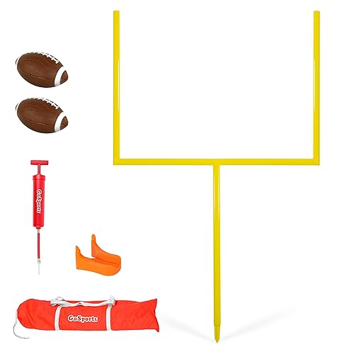 GoSports Football Field Goal Post - 6 or 8 ft