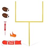 GoSports Football Field Goal Post - 6 or 8 ft Backyard Football Game