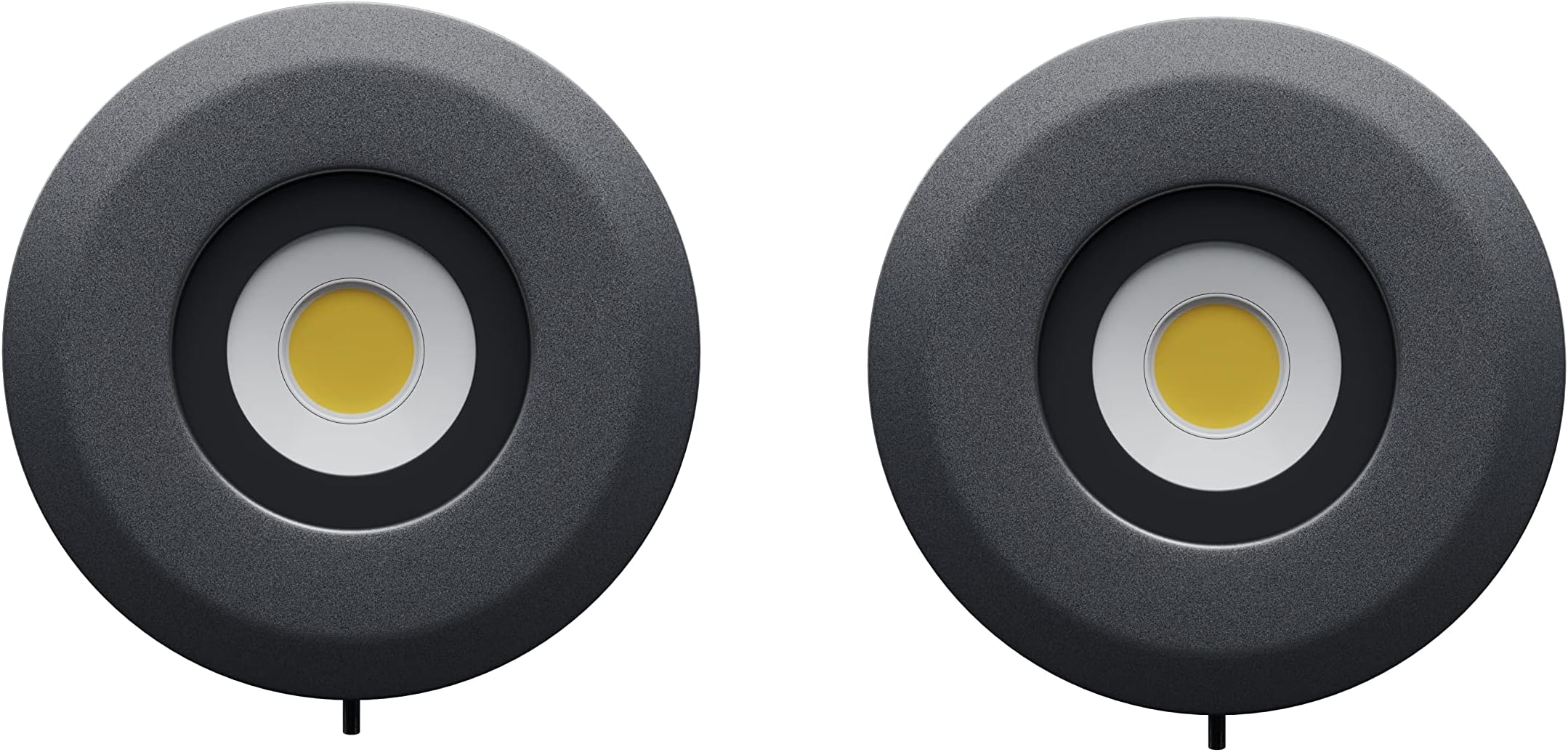 Nortek Platina+ 5W COB LED Surface Spotlight | Focus Light for Ceiling, Mirror, Bathroom & Wall Decor | IP66 Waterproof Anti-Glare Light for Balcony, Staircase & Indoor Use | Natural White – Pack of 2