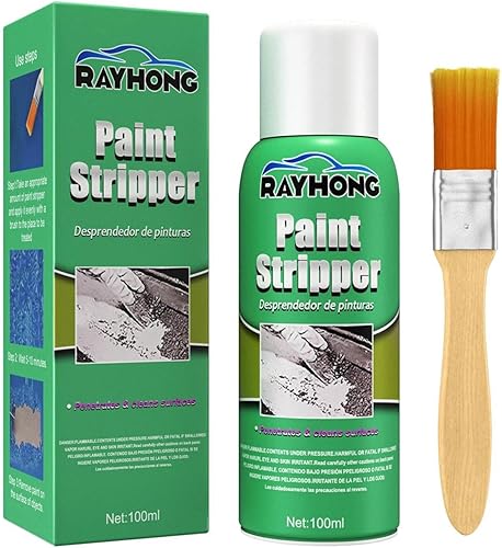 pologmase Eliminador de pintura de automóvil removedor de pintura de 34fl oz limpieza sin rastros removedor de pintura de superficie metálica para