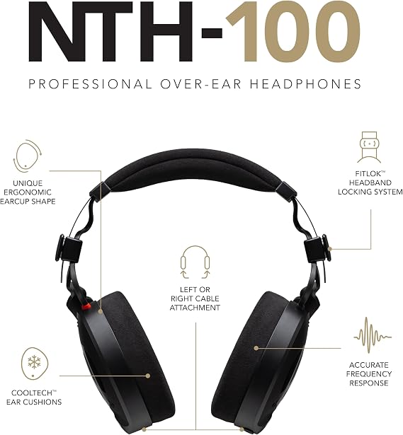 Rode NTH-100 Professional Over-Ear Headphones