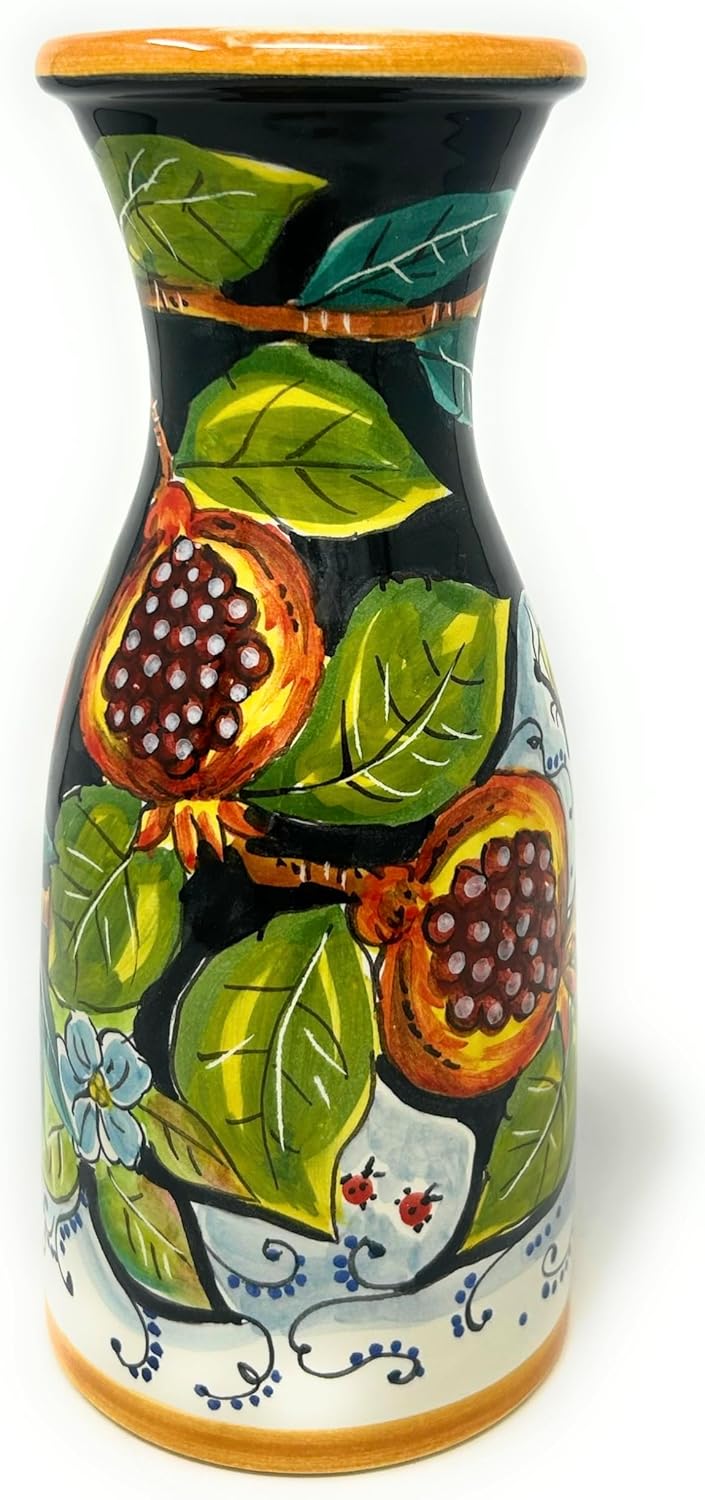 CERAMICHE D'ARTE PARRINI - Italian Ceramic Art Pottery Vase Pitcher gal 0,264 Hand Painted Made in Italy Tuscan Florence