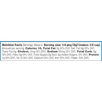 Jell-O Zero Sugar Gelatin Dessert Mix, Strawberry Flavor, Low Calorie Fruit Gelatin for Desserts, Snacks & Party Recipes, 0.3 oz (Pack of 24)