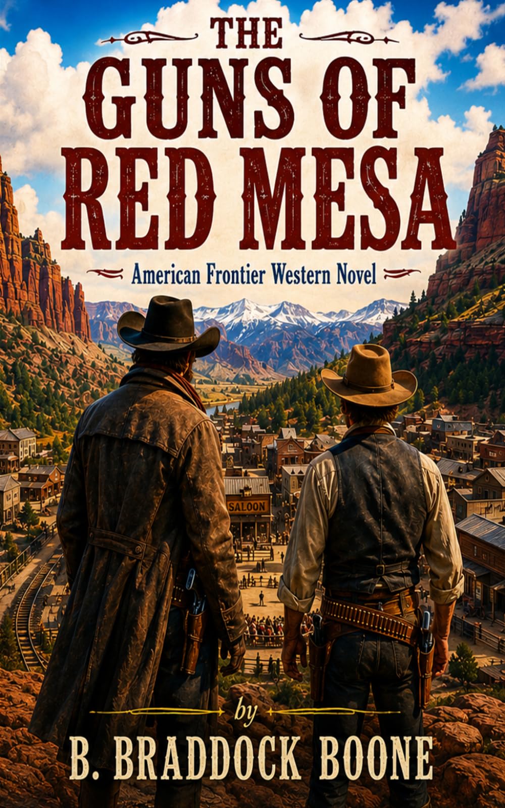 THE GUNS OF RED MESA: American Frontier Western Novel
