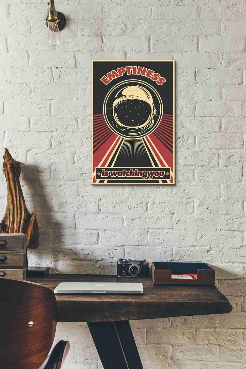 Epic Graffiti 'Emptiness' Canvas Wall Art, 12"x18"
