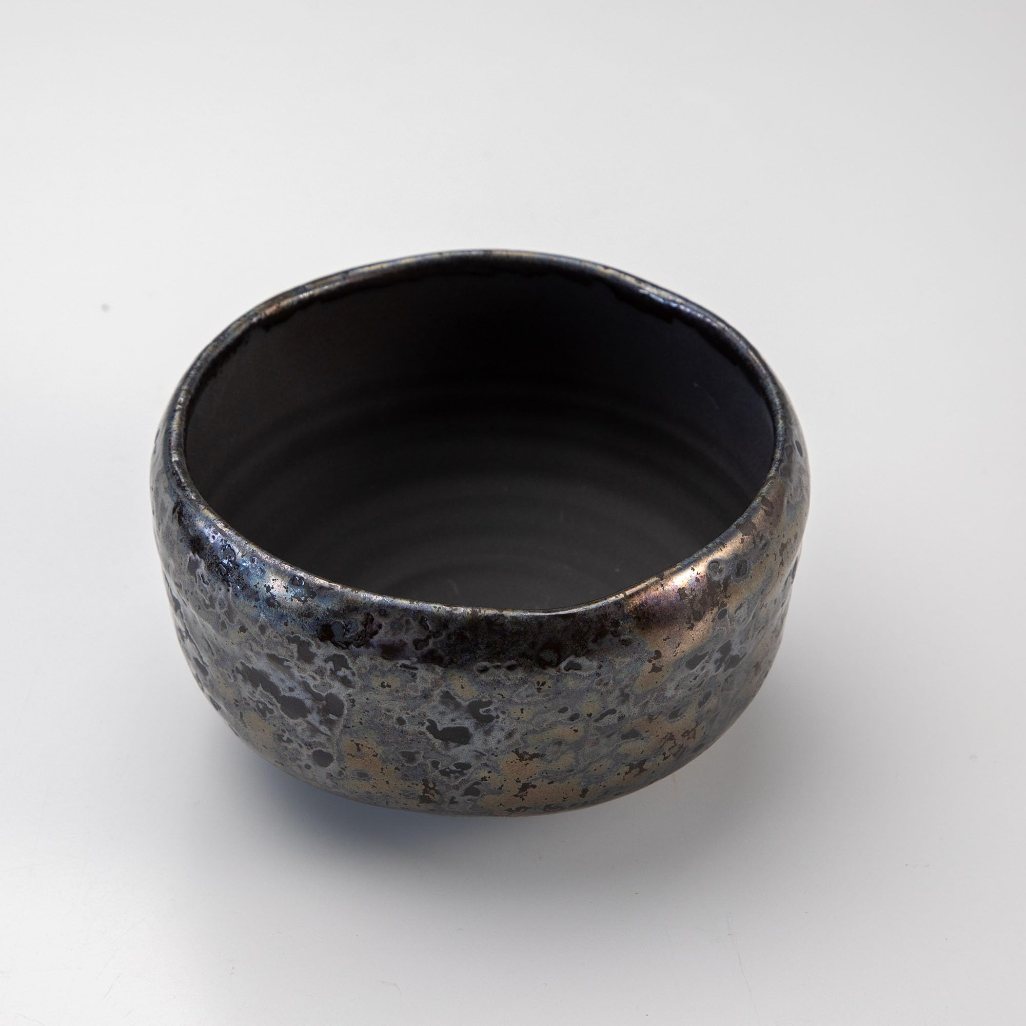 Asayu Japan Bol à matcha, fabriqué à la main en céramique japonaise Chawan de Gifu, 600ml, lavable au lave-vaisselle pour la cérémonie du thé, thé vert, poterie - Shirogane