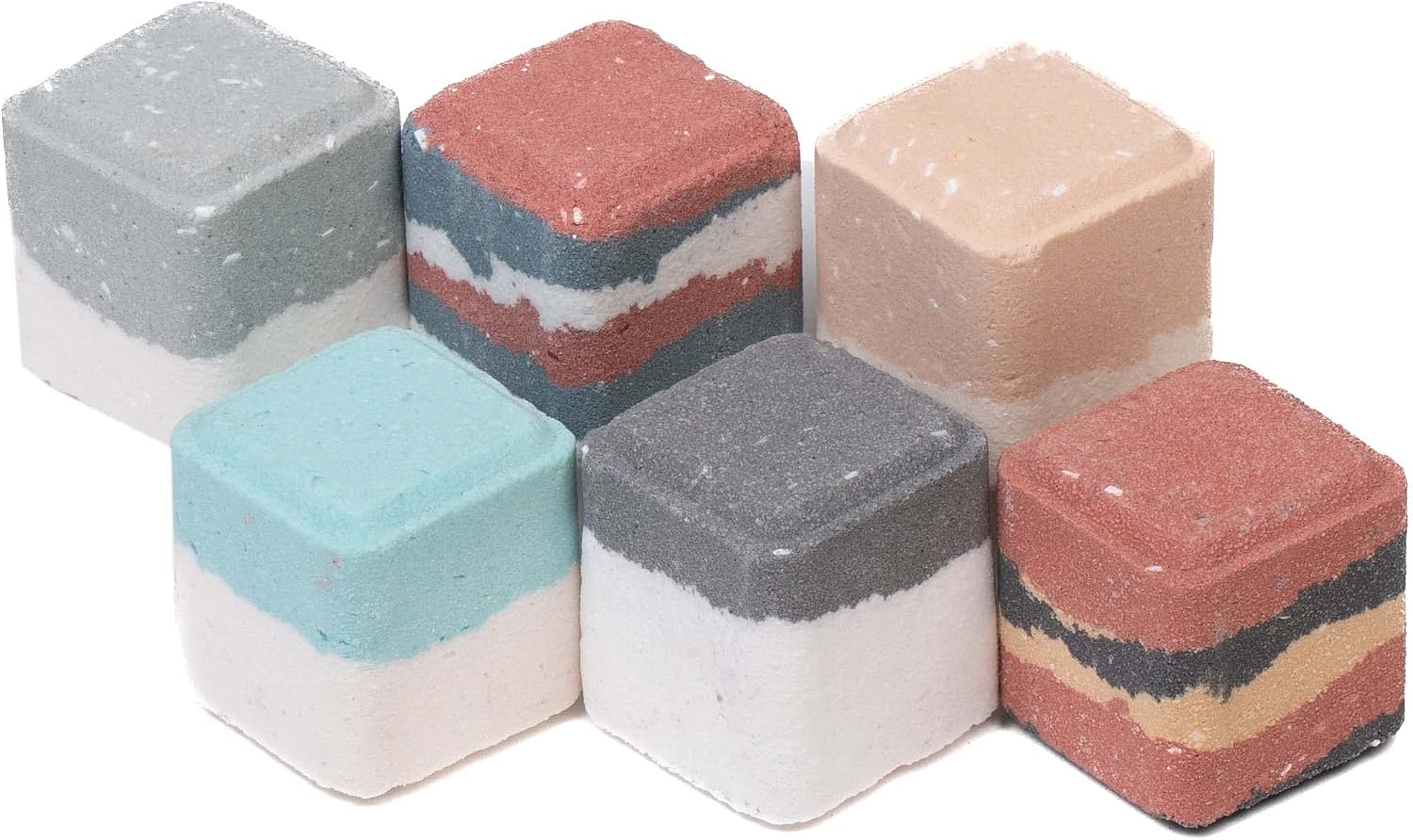 Large Men's Shower Steamers, All Natural, Masculine Scents, Sports Theme, Made in USA, 6 Pack, 3-4oz Each