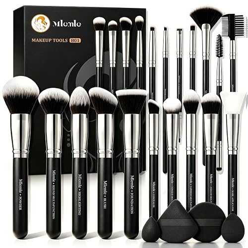 Makeup Brushes Set, Mlemle Professional 25 Pcs Makeup Kit, Include
