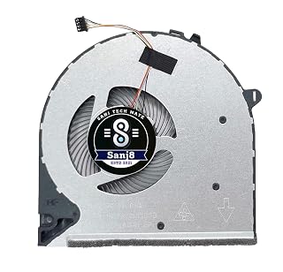Sanj8 Replacement CPU Cooling Fan For Hp 250 G8 250 G9 255 G8 255 G9 256 G8 256 G9 TPN C139 Laptop L52034-001