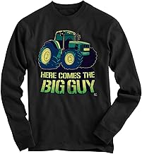 1Tee Boys Here Comes The Big Guy Tractor Sweatshirt Jumper