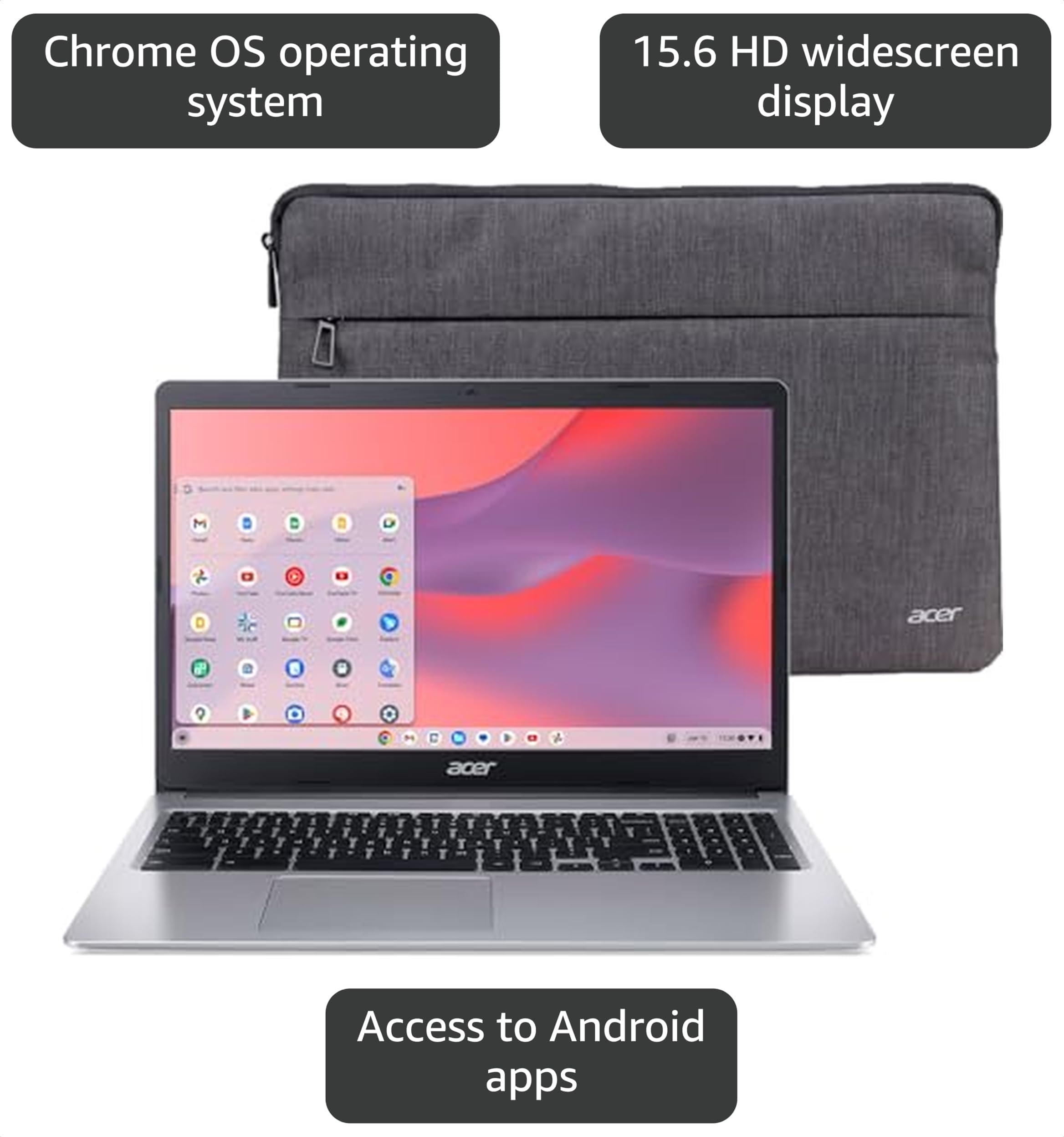 Amazon.com: acer Chromebook 315 CB315-3H-C19A Laptop Intel Celeron