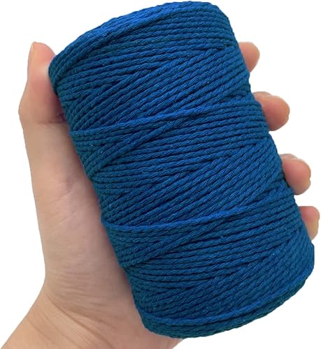 Miniatura 3 de Cuerda de cordel de algodón de 500 pies para carniceros de cocina, cordel de cocina para manualidades, asado, envoltura de regalos, decoración de