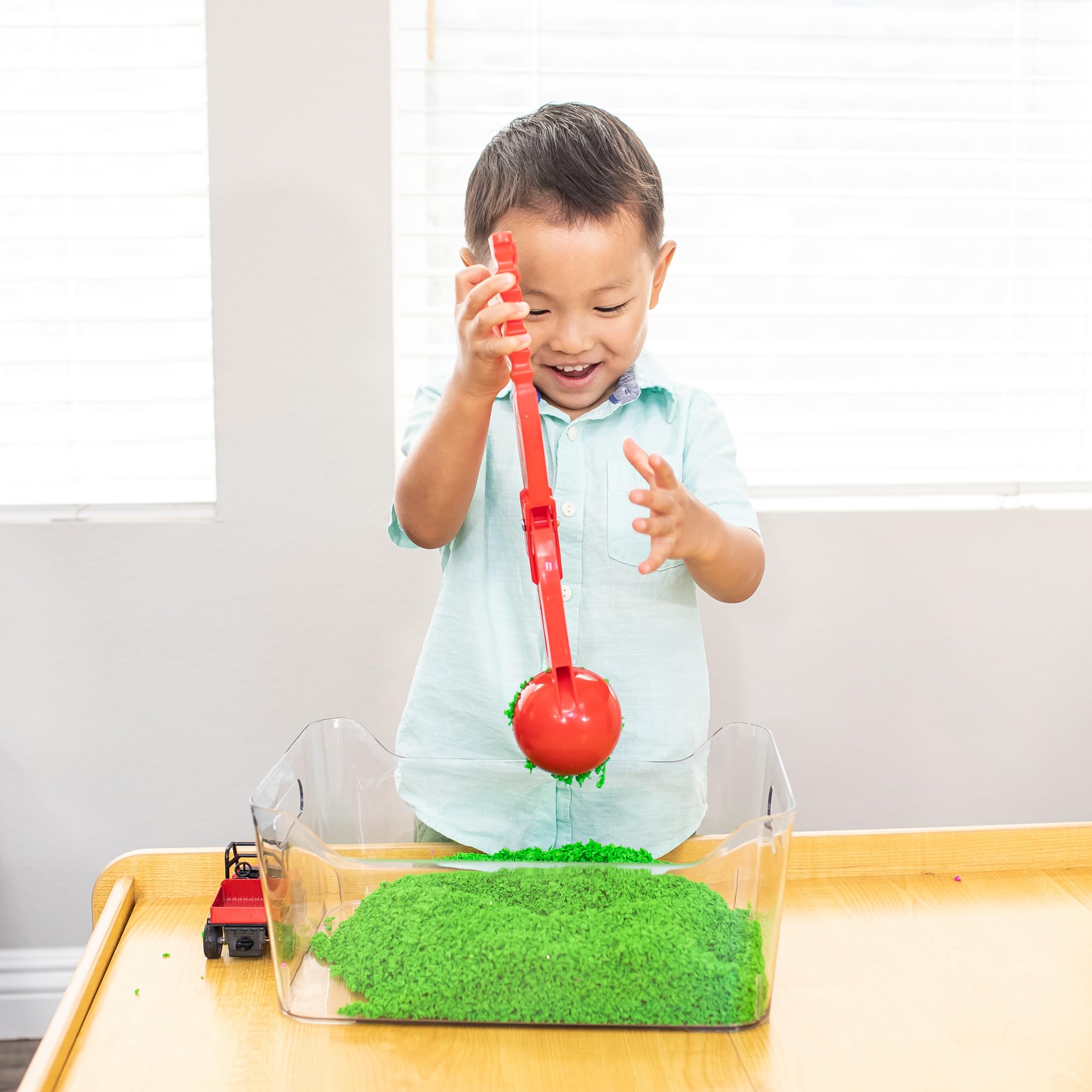 Set De Actividades Sensoriales Playfoam Pluffle – Incluye Bandeja, Herramientas Y Figuras Marinas, Ideal Para Desarrollar La Motricidad Fina En Niños De 3+ Años