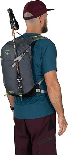 Miniatura 11 de Osprey Sportlite - Mochila de senderismo ligera de 15 litros con depósito hidráulico para hombres y mujeres, alcalinohotspot rosa