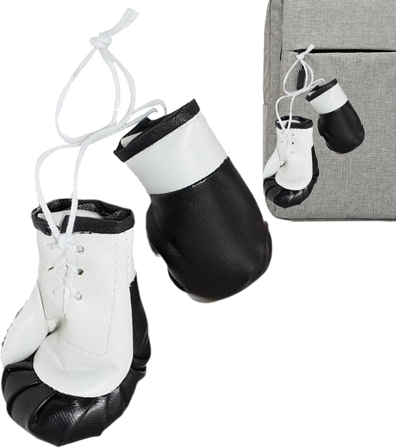 Mini Boxing Gloves | Mini Boxing Gloves for Car Mirror | for Car Mirror | Punching Miniature Accessories for Home Bag Decor