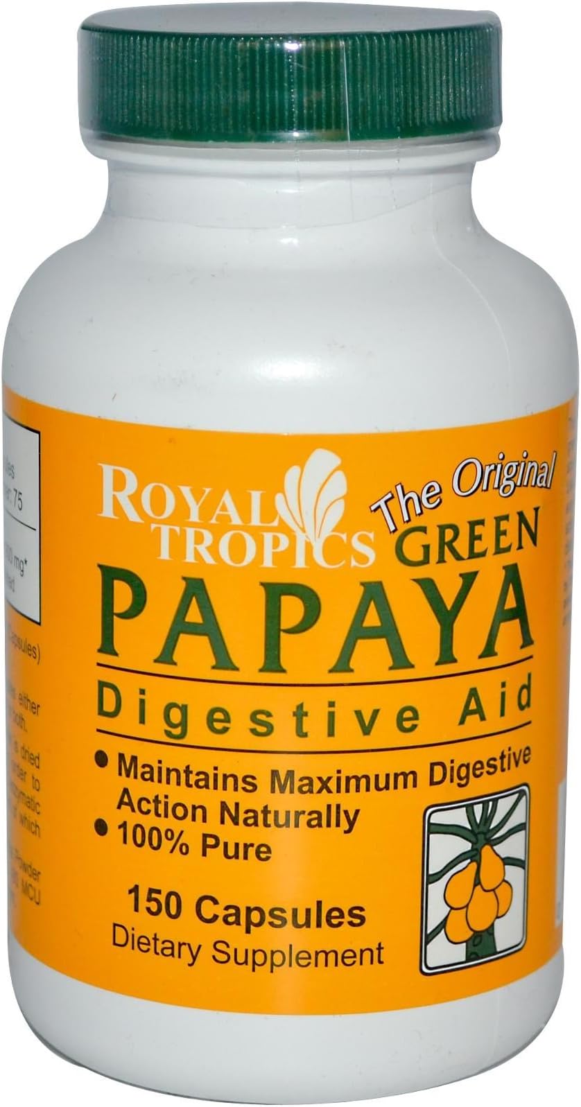 Green Papaya Digestive Enzymes 150 CAPS