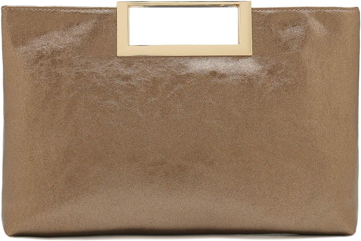 Fashion PU Leather Handbag Stylish Women Convertible Clutch Purse