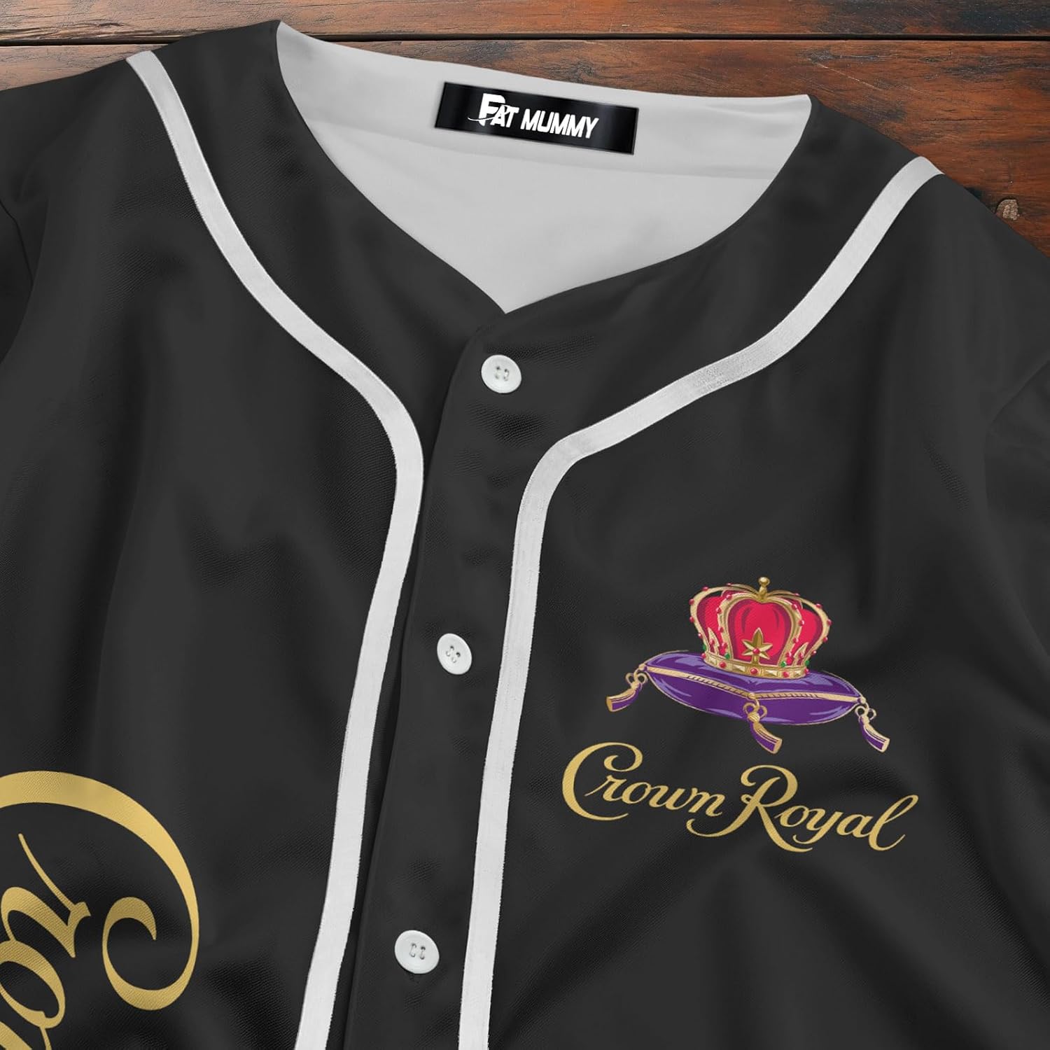 XXME Crown Fan Baseball Jersey Shirt, Crown Lovers Shirt Sports Uniform - Image 6