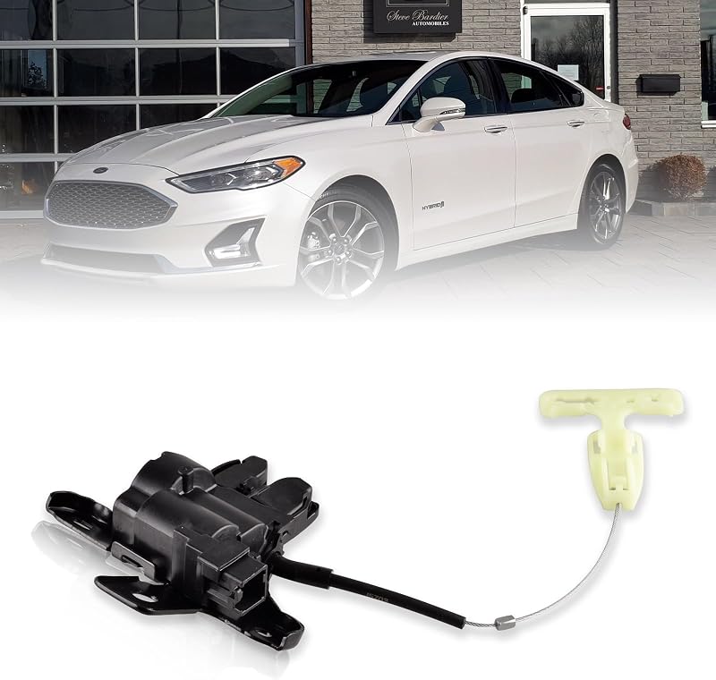 Atuador da fechadura da tampa do porta-malas Predep com cabo para Ford Mustang, Fusion e Lincoln MKZ – 1 unidade