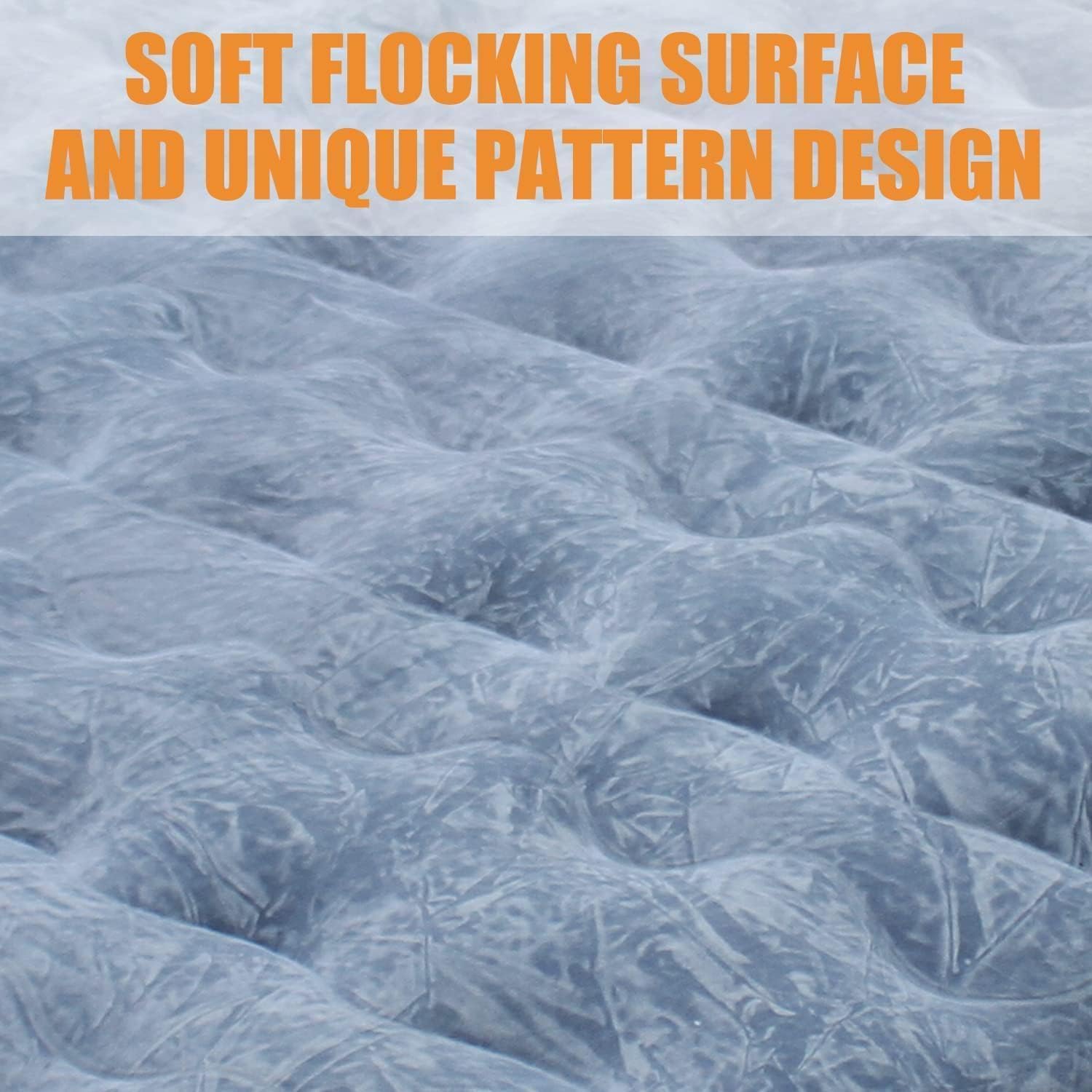 Umbrauto Truck Bed Air Mattress for 6-6.5ft Full Size Short Truck Beds, Inflatable Mattress with Pump, Pick Up Bed Air Mattress for Truck Tent Camping