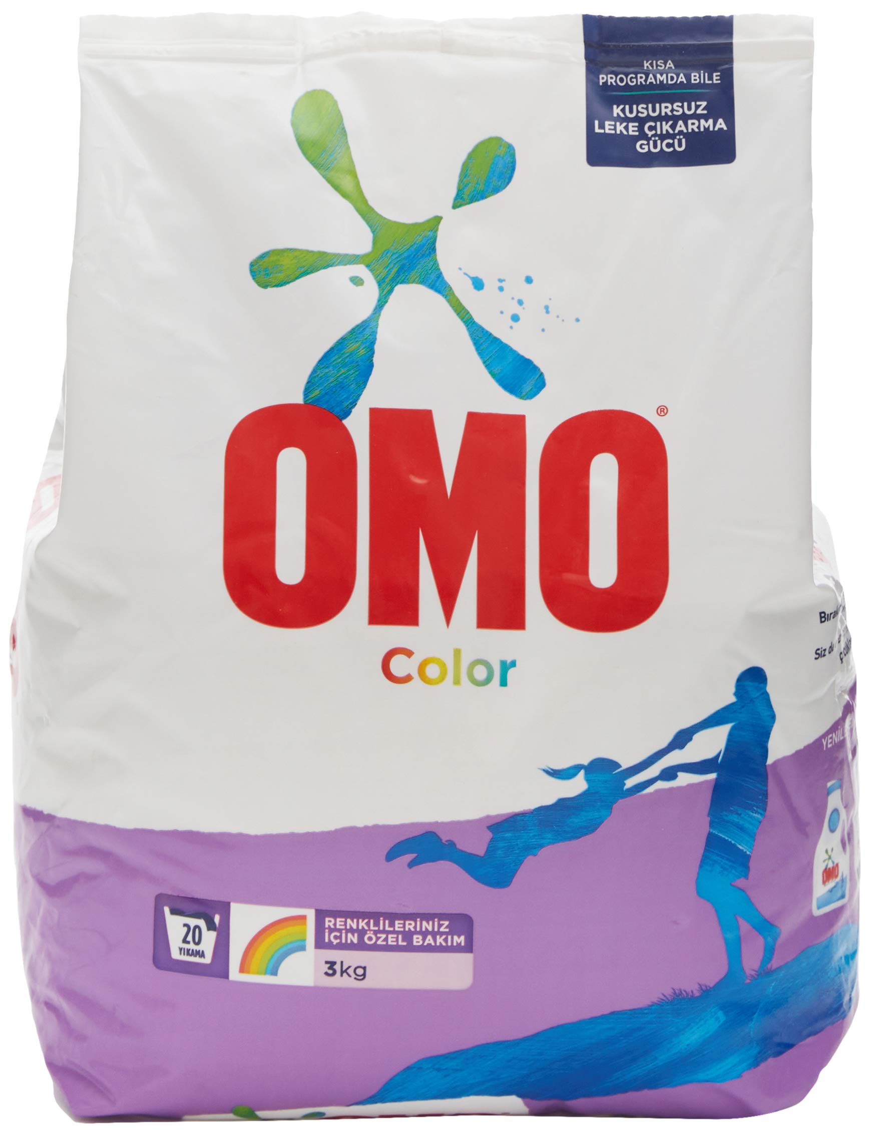 Omo Active Fresh Renkliler Toz Deterjanı 3 kg