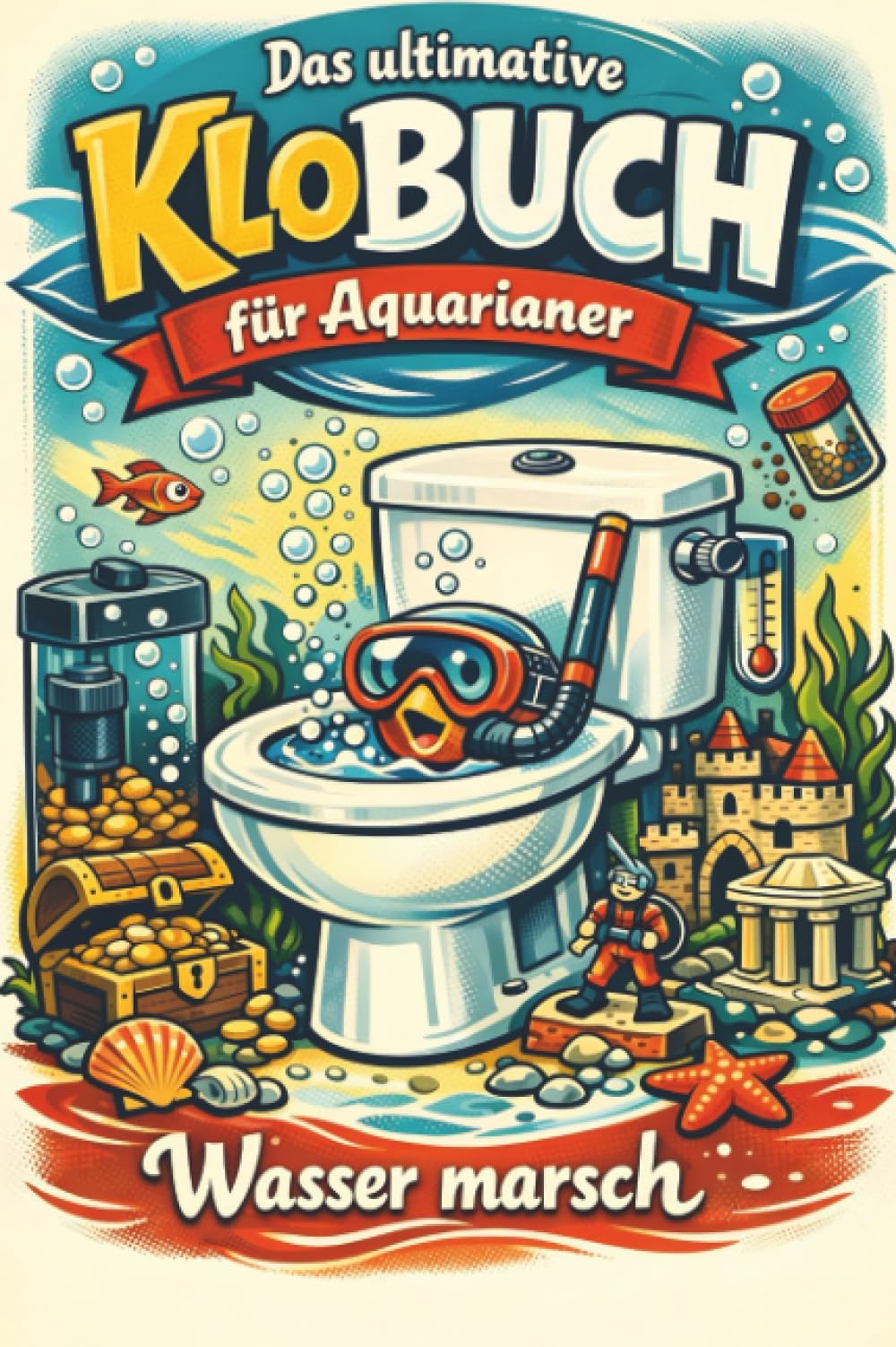 Das ultimative Klobuch für Aquarianer: Wasser marsch. Lustiges Geschenk mit Lifehacks, Fun Facts und Geschichten