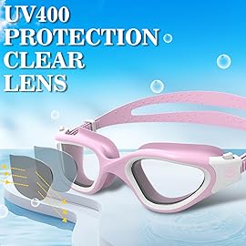 WIN.MAX Polarized Swimming Goggles Swim Pool Goggles Anti Fog Anti UV No Leakage Clear Vision for Men Women Adults Teenagers