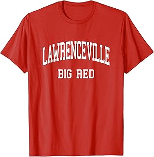 Lawrenceville High School HS Lawrenceville NJ Retro Sports T-Shirt